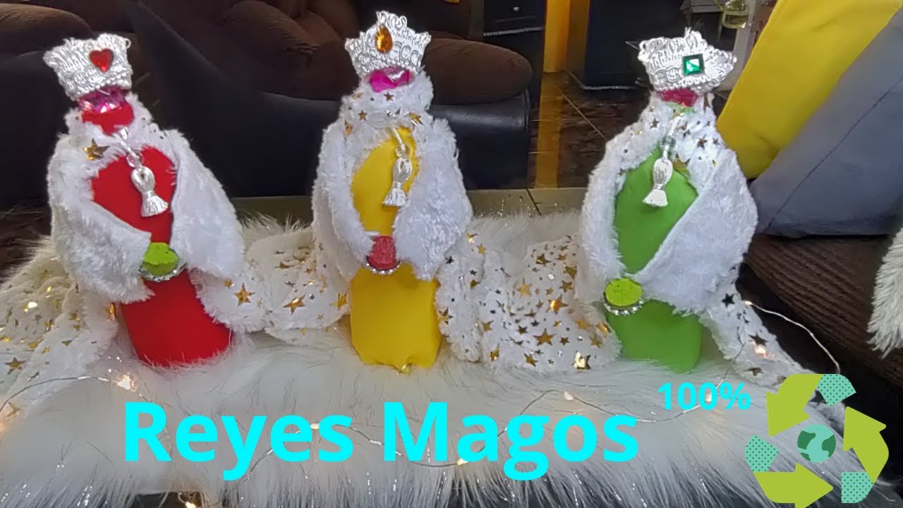 Crea Reyes Magos Reciclados de una manera diferente