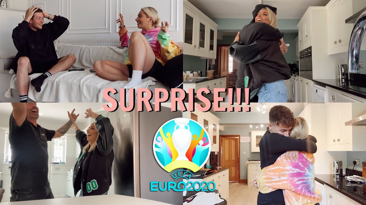 SURPRISING my family with EURO FINAL TICKETS!!😱😭 | Saffron Barker