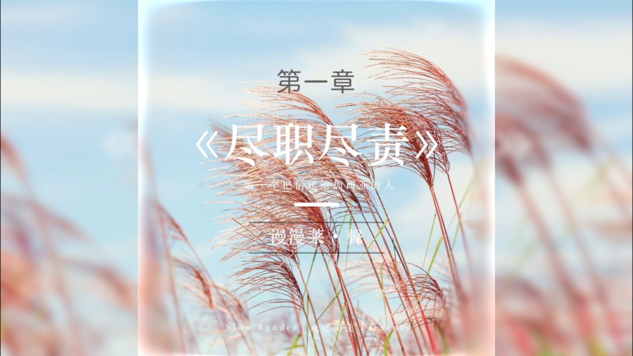《尽职尽责》第一章