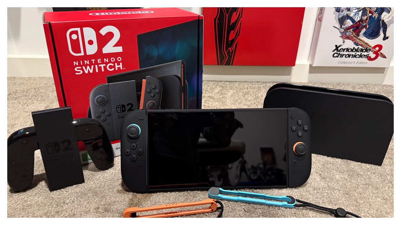 Распаковка и полная настройка Nintendo Switch 2 — первый взгляд!