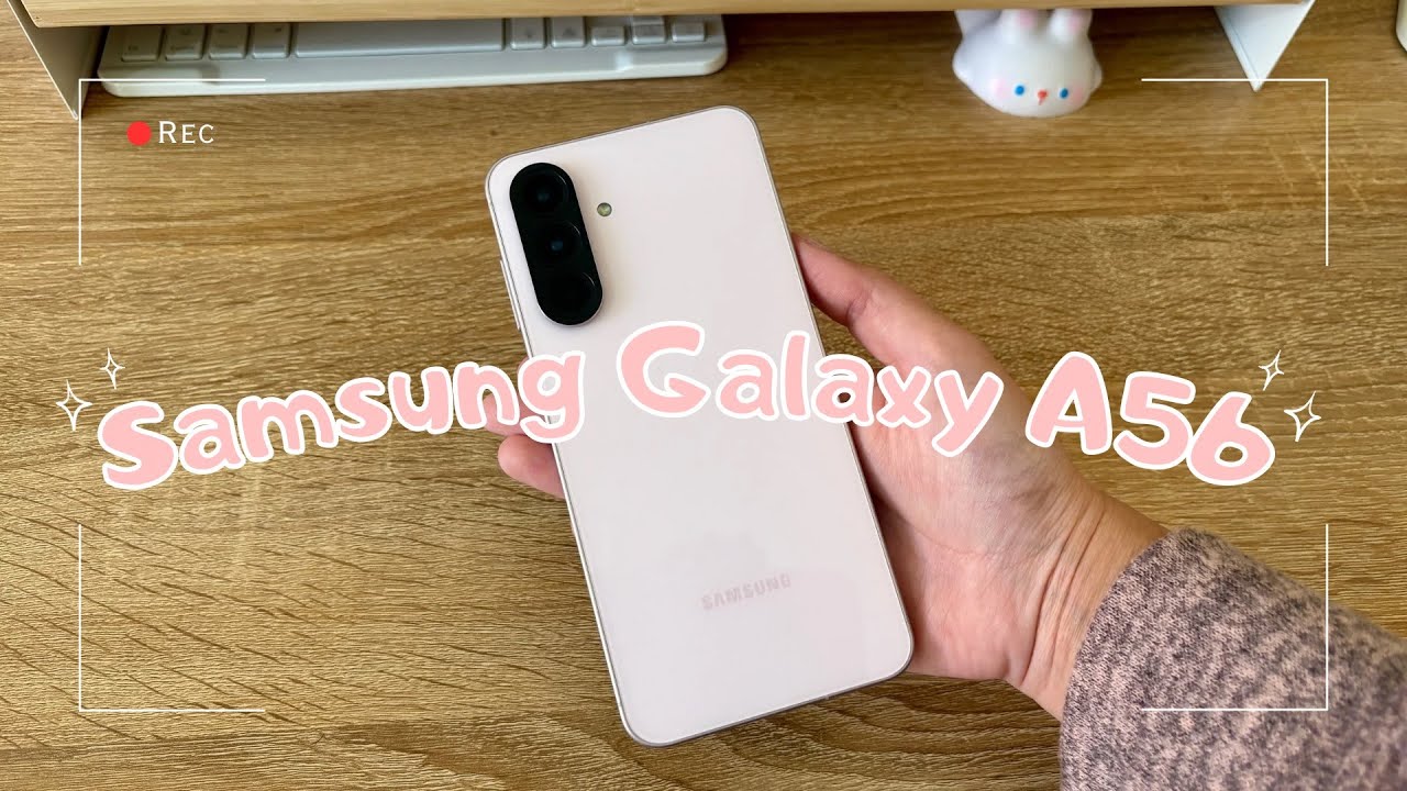 Samsung Galaxy A56 5G Awesome Pink 💕 Unboxing Aesthetic | Genshin Impact