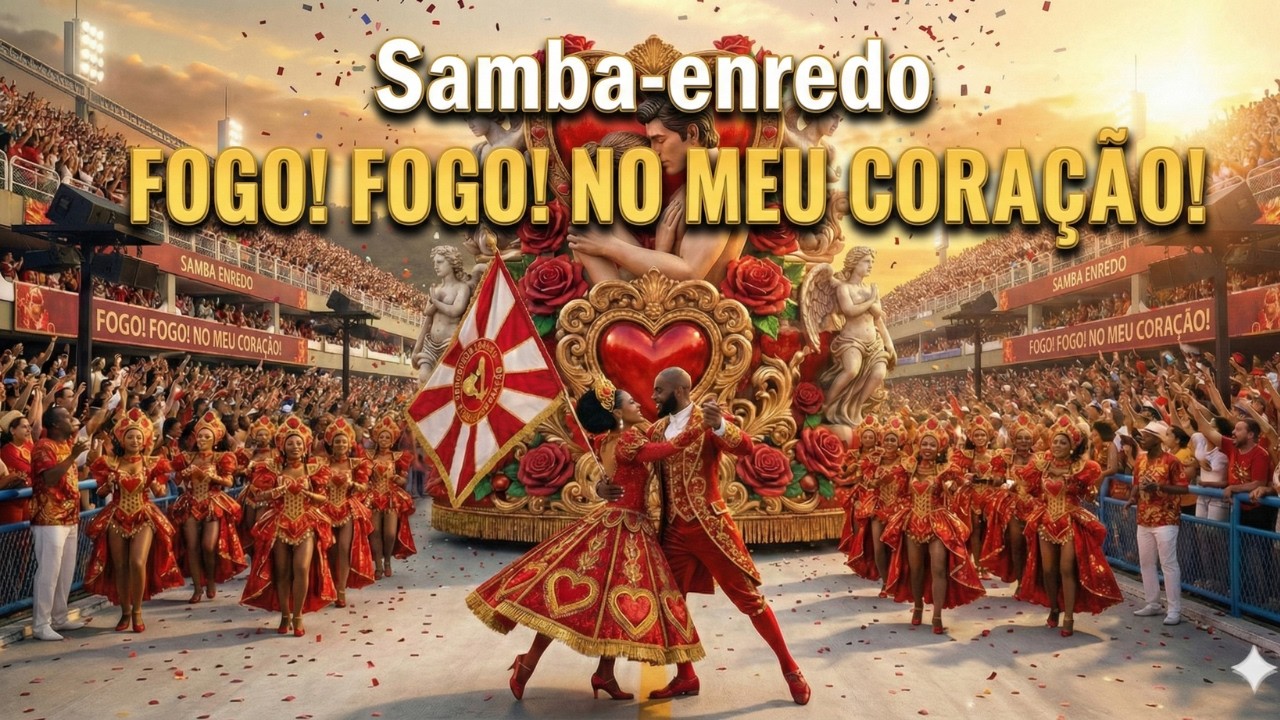 Samba-enredo FOGO! FOGO! NO MEU CORAÇÃO!