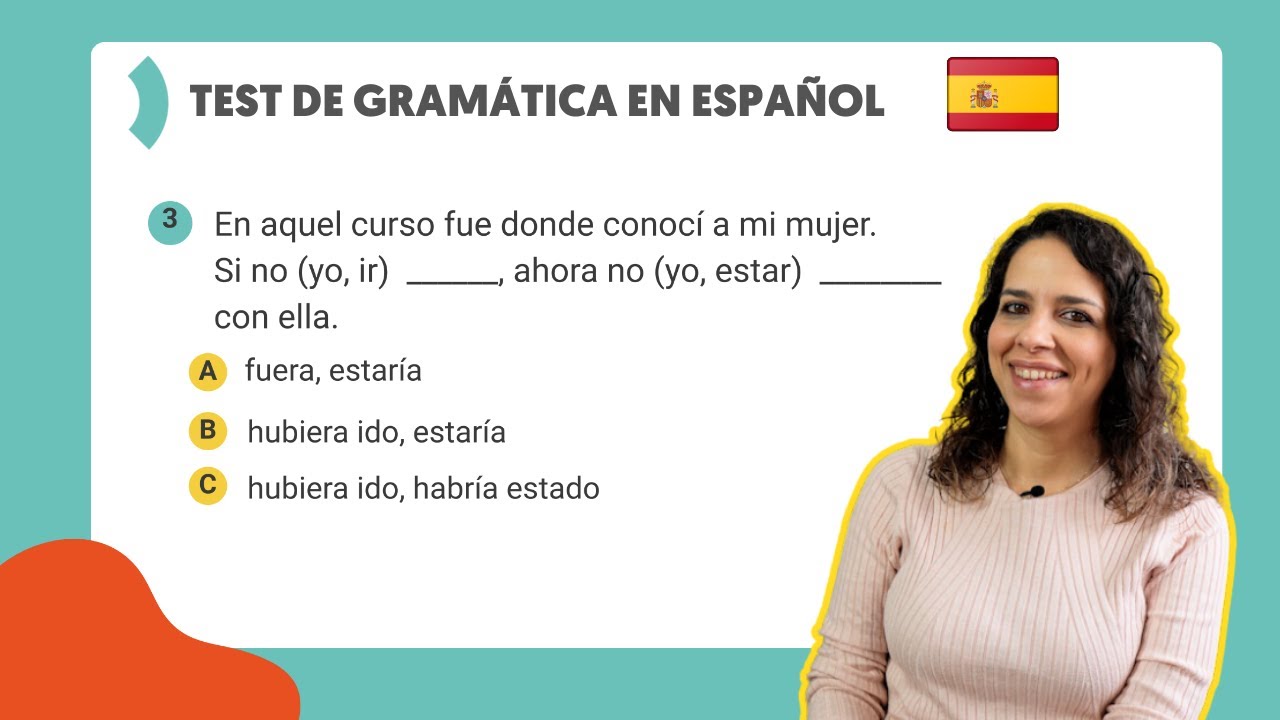 ✅ TEST de gramática en español || Aprender español | Advanced Spanish