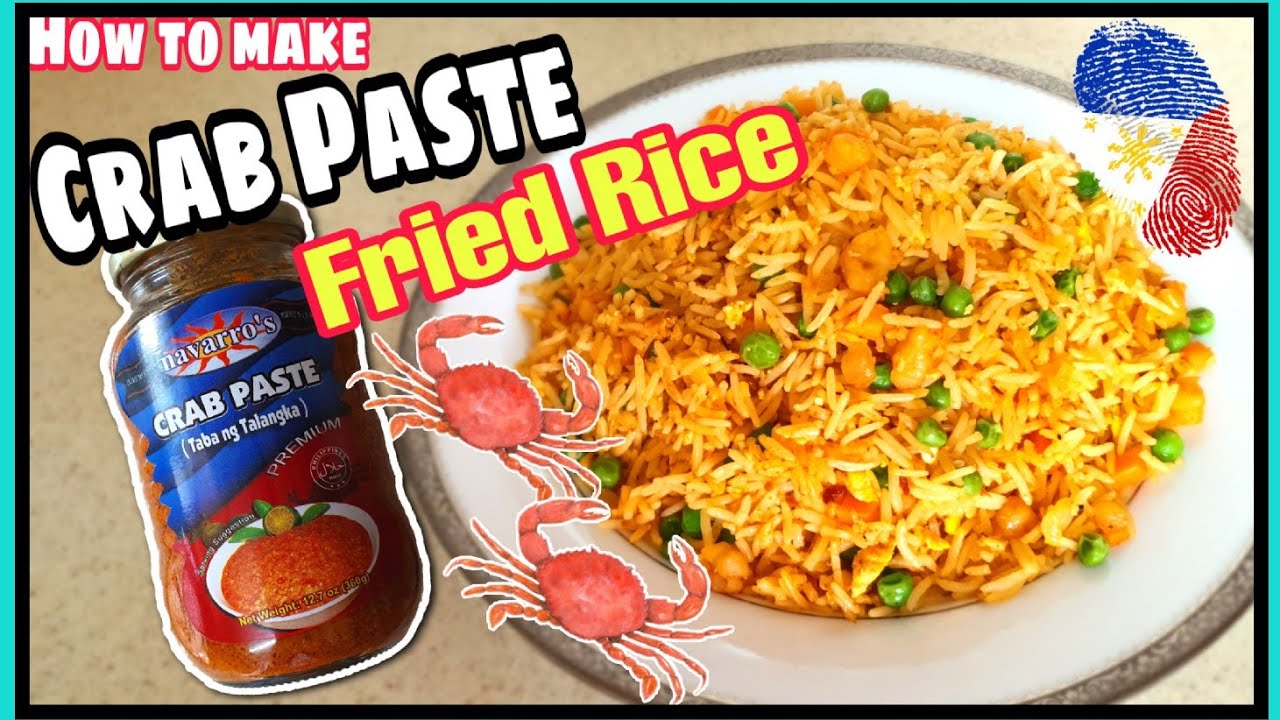 Crab Paste Fried Rice | Crab Fat | Aligue ng Talangka Fried Rice