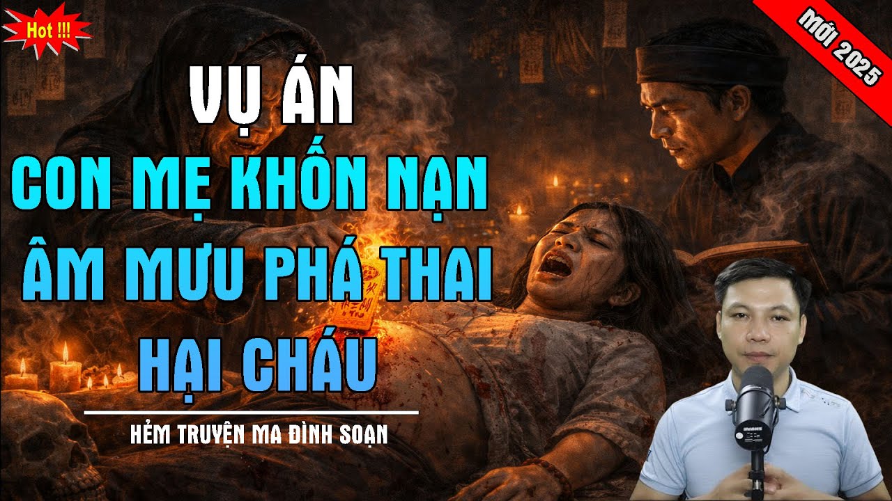 TRUYỆN MA : CON MẸ KHỐN NẠN ÂM MƯU PHÁ THAI HẠI CHÁU | CHUYỆN MA MỚI MC ĐÌNH SOẠN