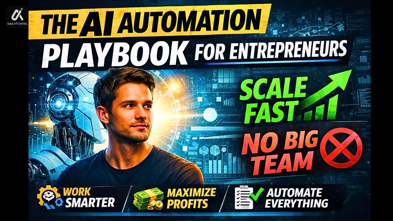 AI Automation Is the New Operating System for Entrepreneurs 💸 Here’s the Framework!