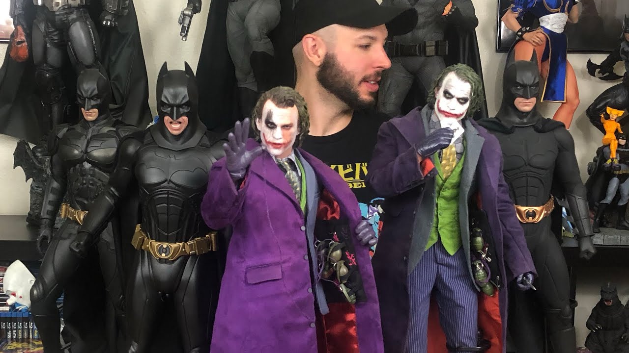 Hot Toys Vs Enterbay The Dark Knight Joker!!!