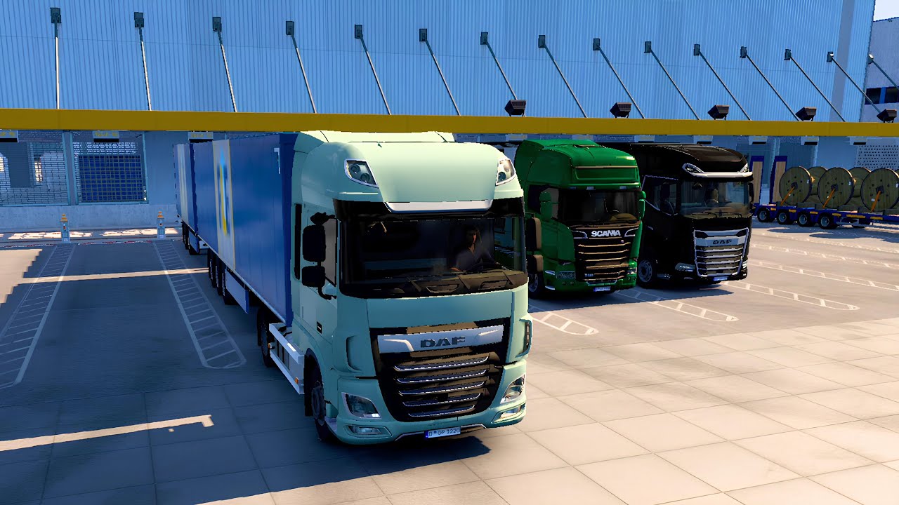 Euro Truck Simulator 2 - Frankfurt To Leipzig Medical Equipment Delivery