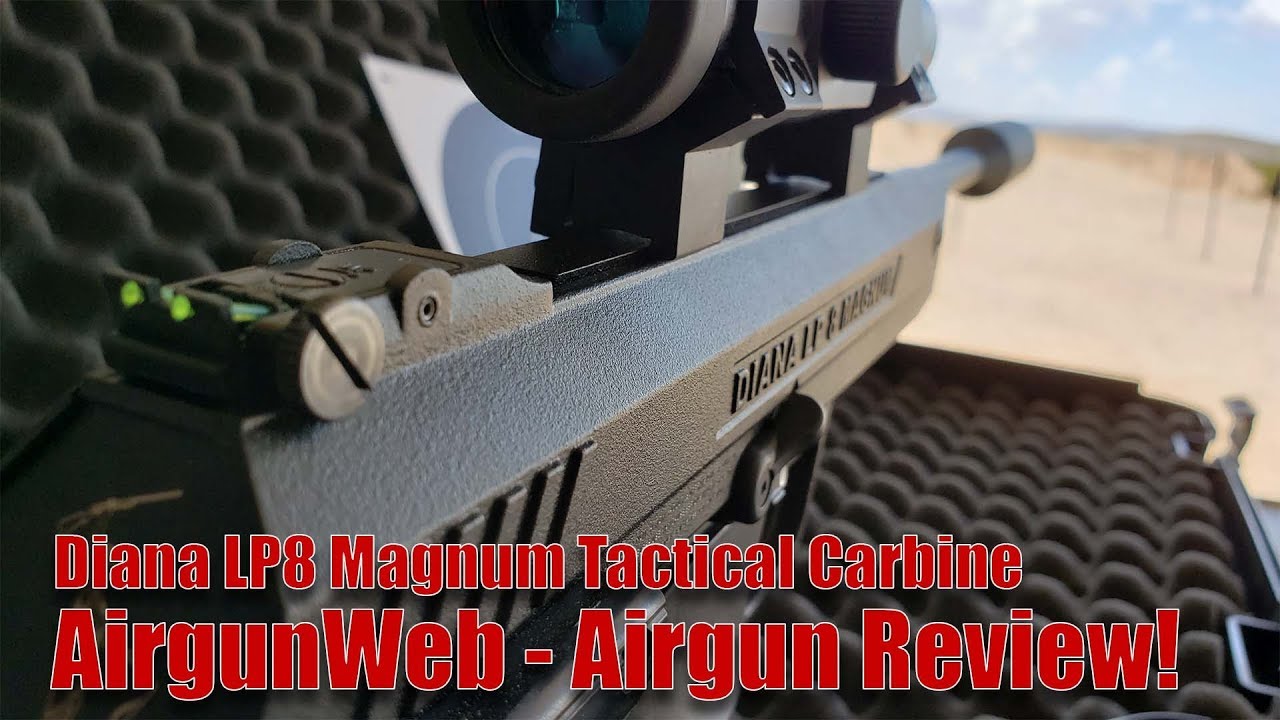 Diana LP8 Tactical Carbine Airgun Review! - Diana Read my Mind!