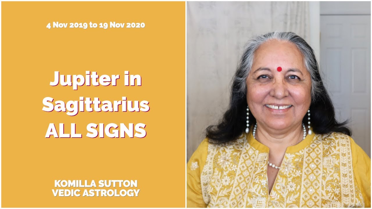 Jupiter in Sagittarius ALL SIGNS: Komilla Sutton