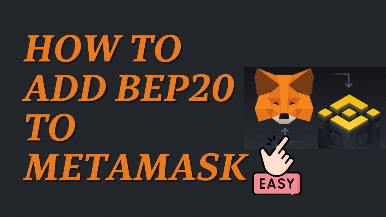 Metamask Tutorials: How to add the Bep20 network to Metamask (Binance smart chain)