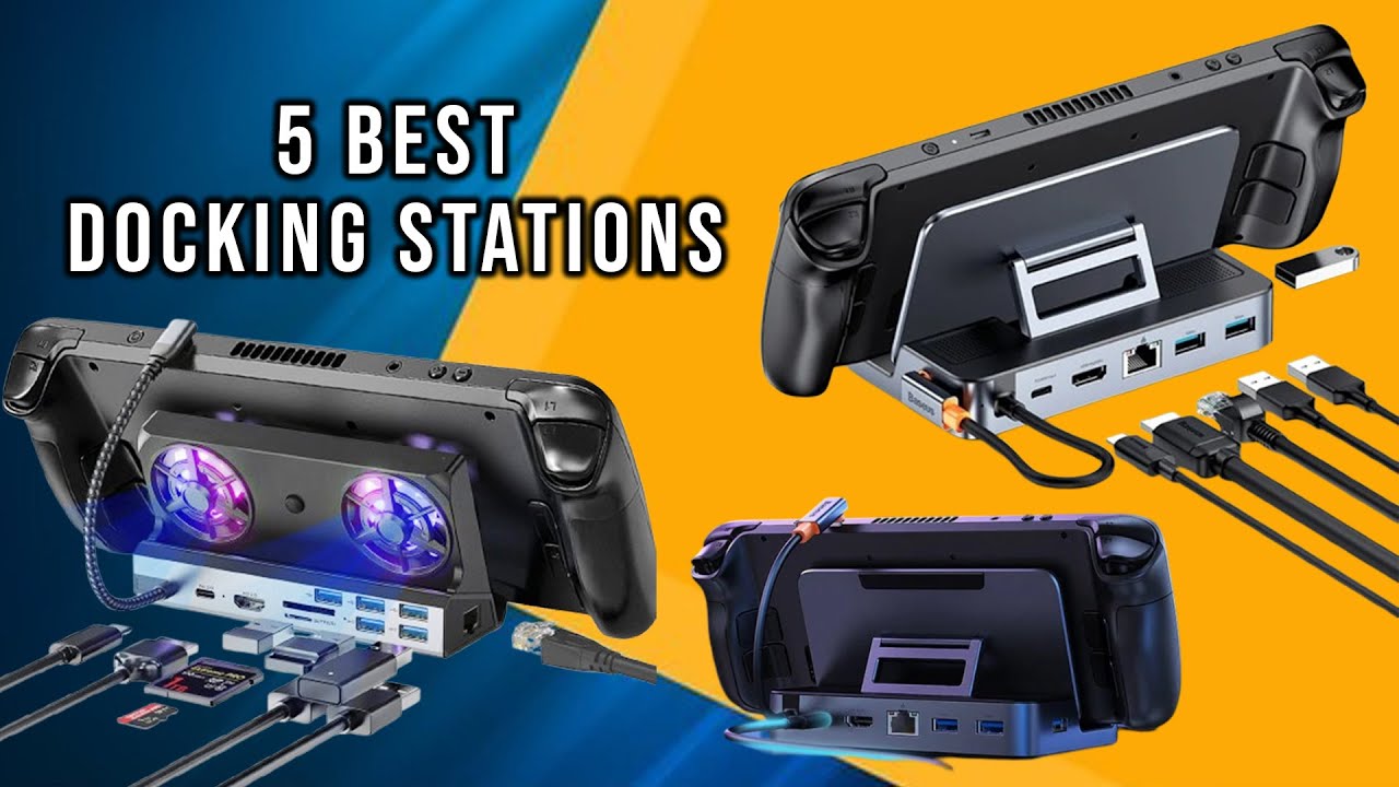 5 Best Docking Stations for 2025 | Best Steam Deck Dock