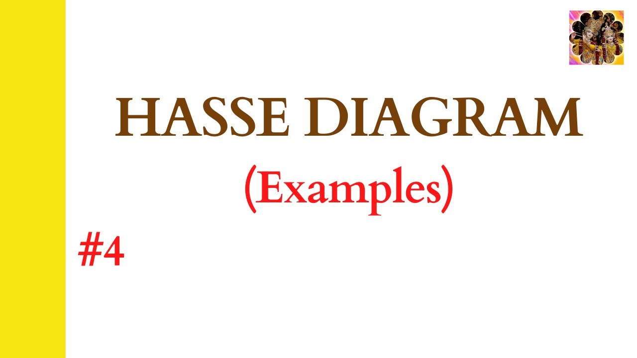 4. Hasse diagram || Hasse diagram for poset || Relation from Hasse diagram #Hassediagram