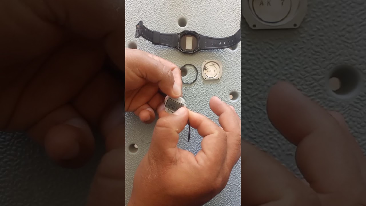 cómo Cambiar pila de Casio F-91W .🔋2016 .. lo destazamos y lo volvemos a armar paso a paso 👍
