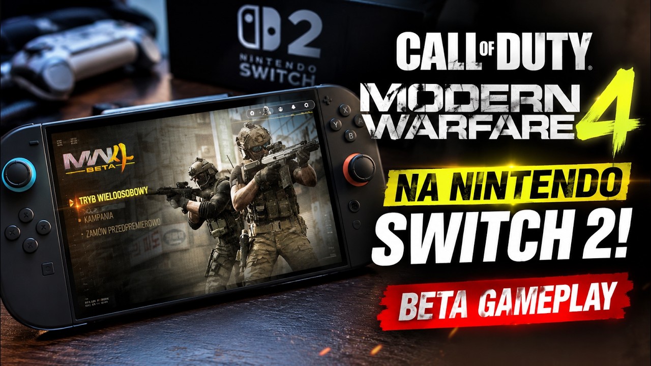 CALL OF DUTY: MODERN WARFARE 4 | Nintedo Switch 2| Beta Test Check | 3 vs 3