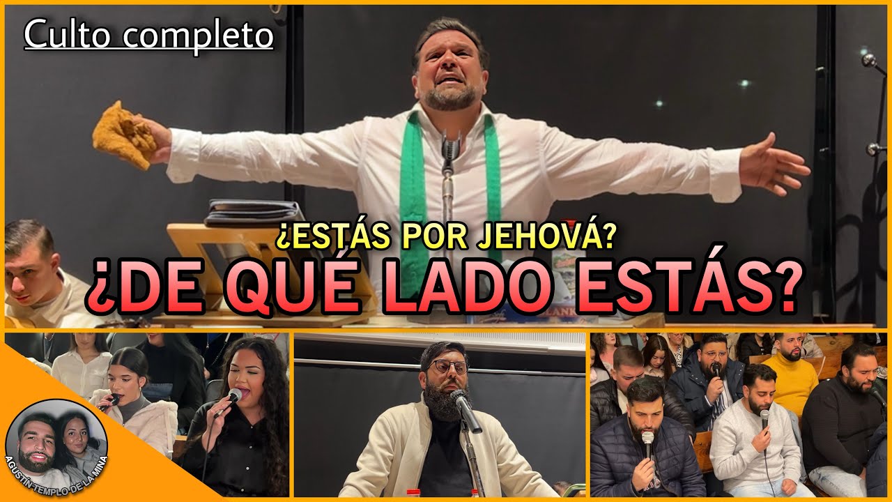 PERICO DE BARCELONA | Tema: ¿Estás por Jehová? ¿De qué lado estás? | CULTO COMPLETO | 07/01/2024