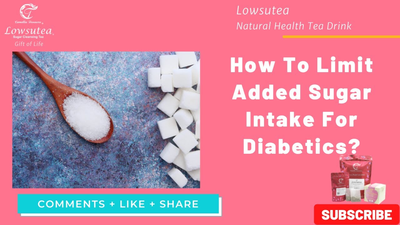 How To Limit Added Sugar Intake? | LOWSUTEA Webinar