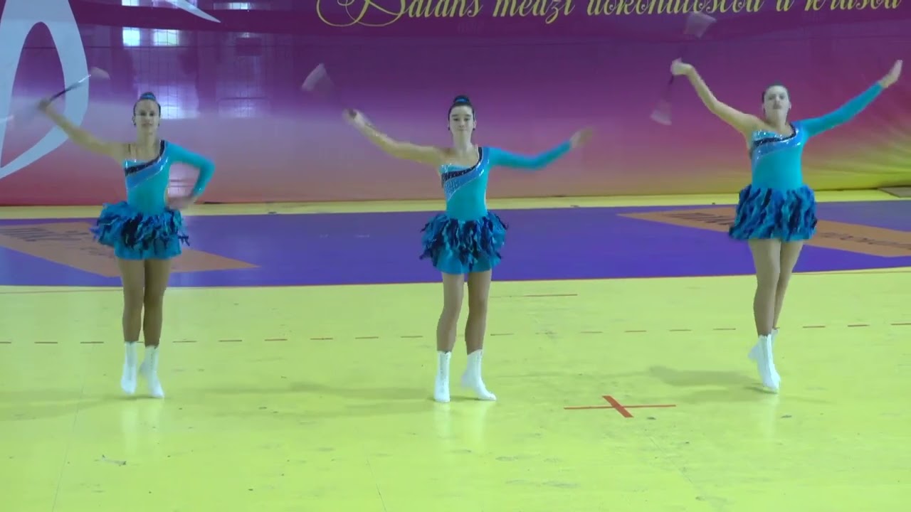 DUO/TRIO JUNIOR BATON - Majstrovstvá Slovenska v mažoretkovom športe 2022