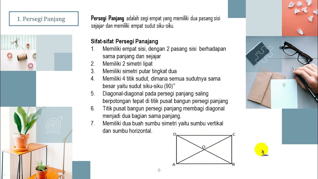Segi Empat dan Segitiga Part 1 (Mengenal Bangun Segi Empat)