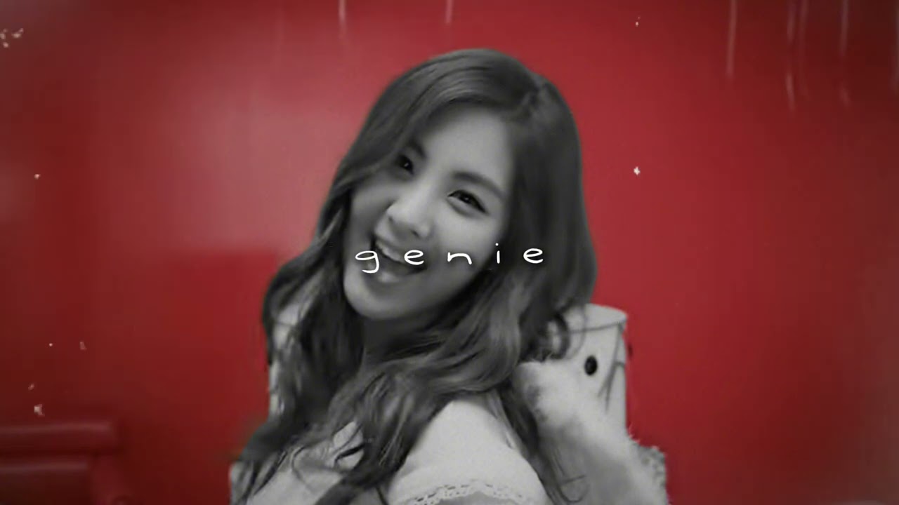 girls' generation - genie (소원을 말해 봐) (slowed + reverb)