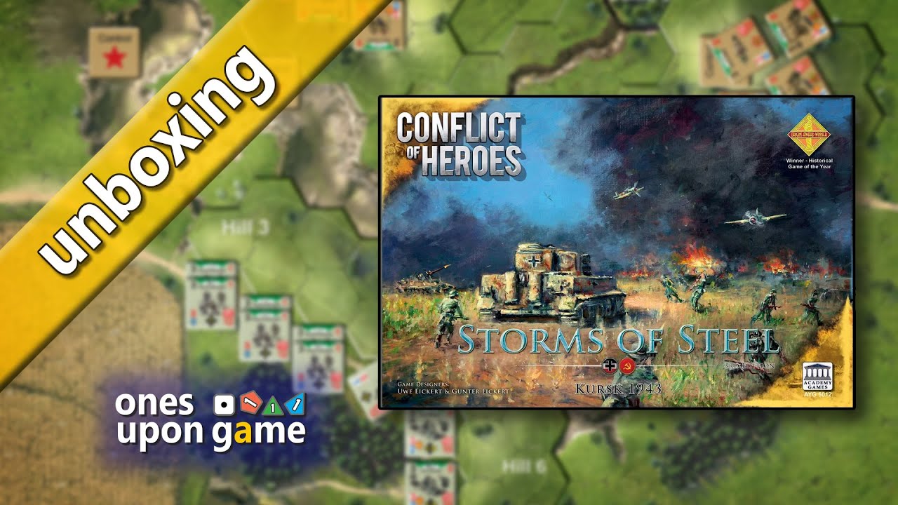 Conflict of Heroes: Storms of Steel || unboxing