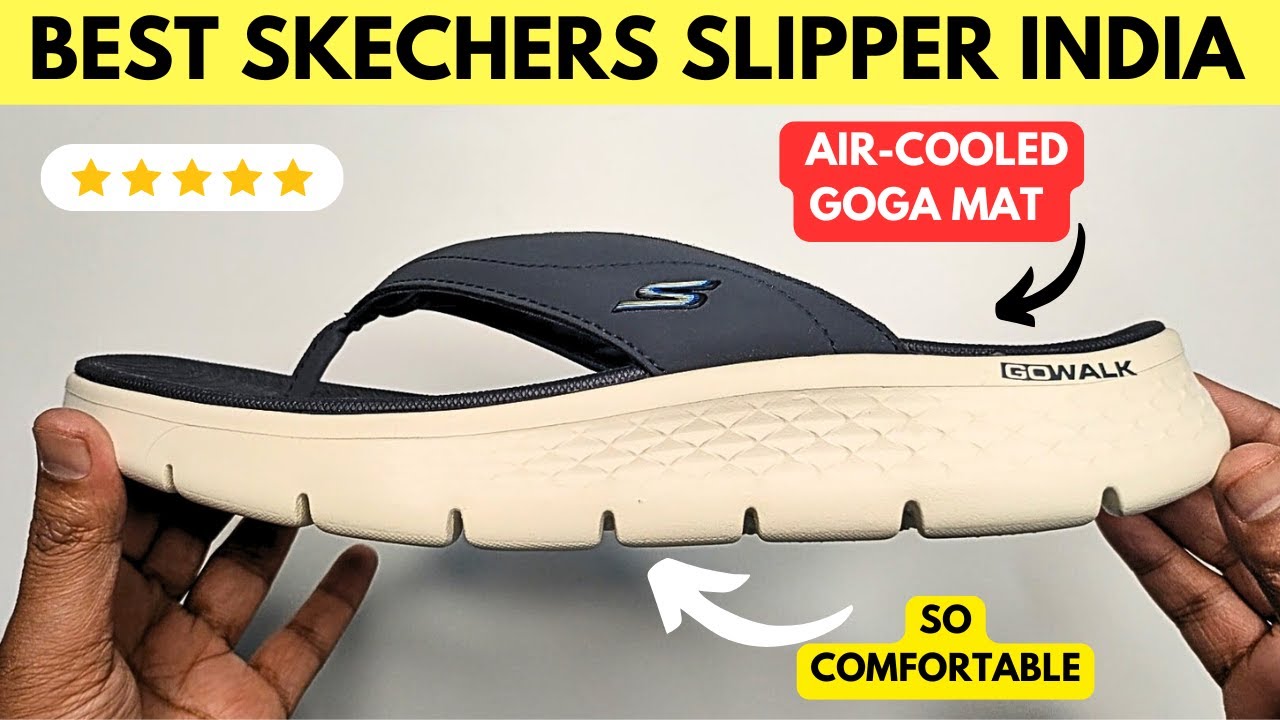 Most comfortable slippers for men ✅ Best slippers for men ✅ Skechers Slipper for men India