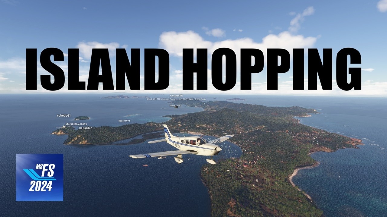Caribbean Island Hopping | Anguilla, St. Maarten, Saba, St. Kitts, Antigua | Group Flight MSFS 2024