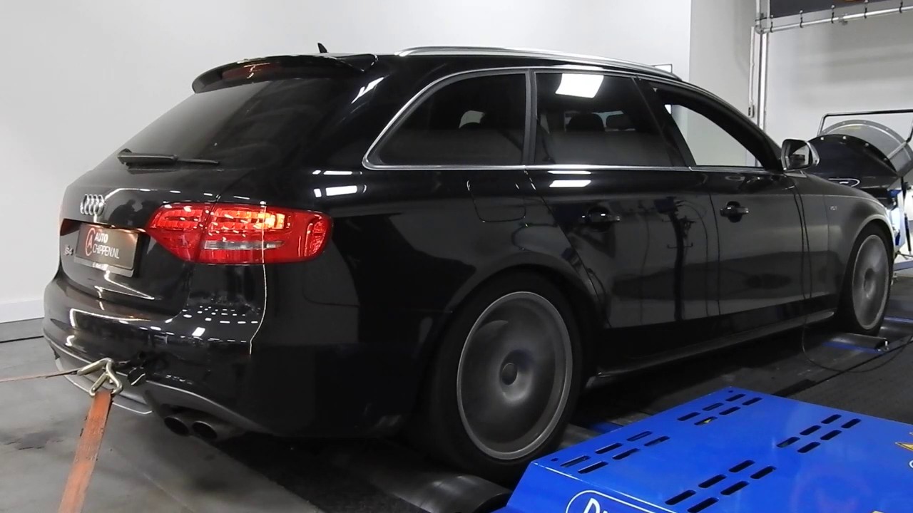 Stage 2 tuning Audi S4 3.0TFSI avant on dyno @ auto-chippen.nl Tilburg