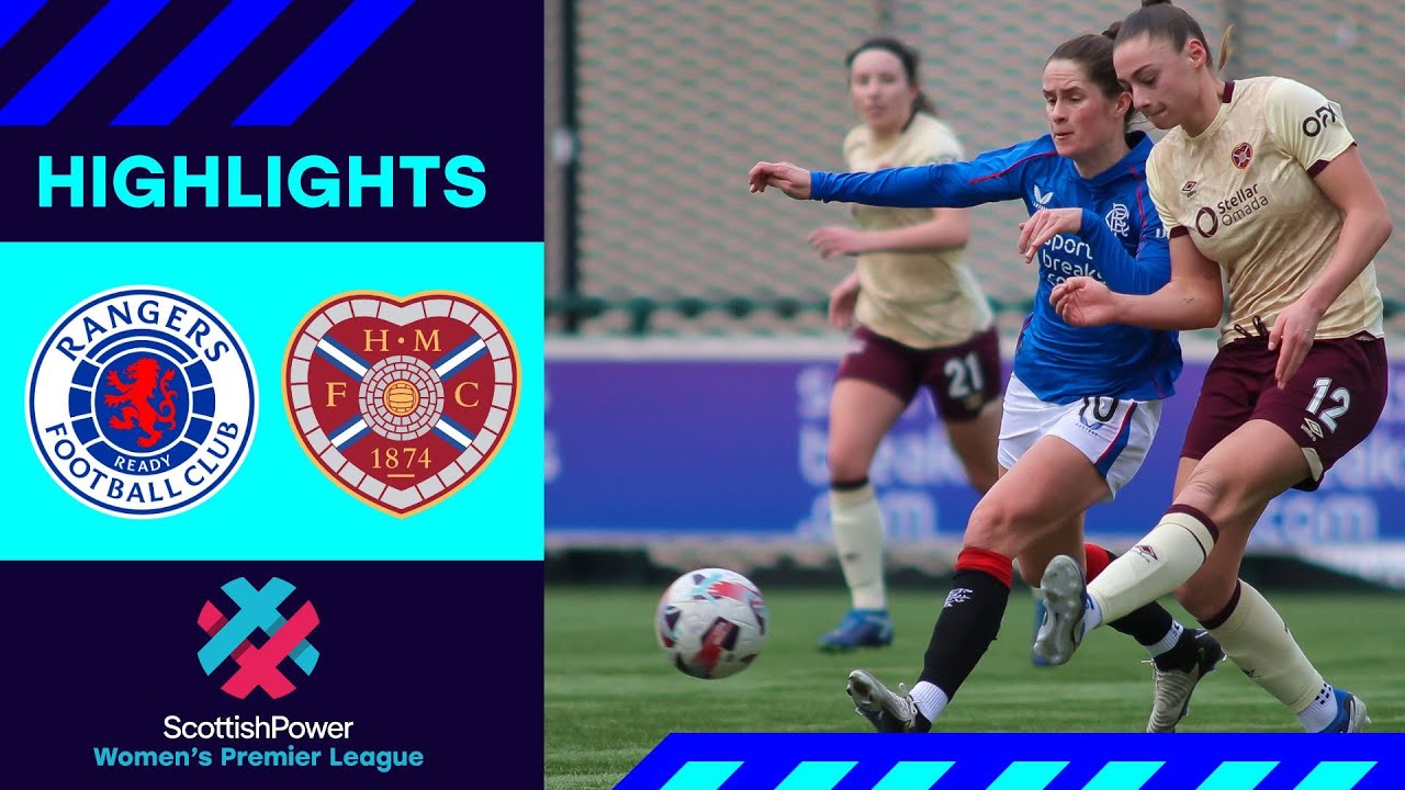 Rangers 2-2 Hearts | Rangers fight back from 2-0 down | SWPL