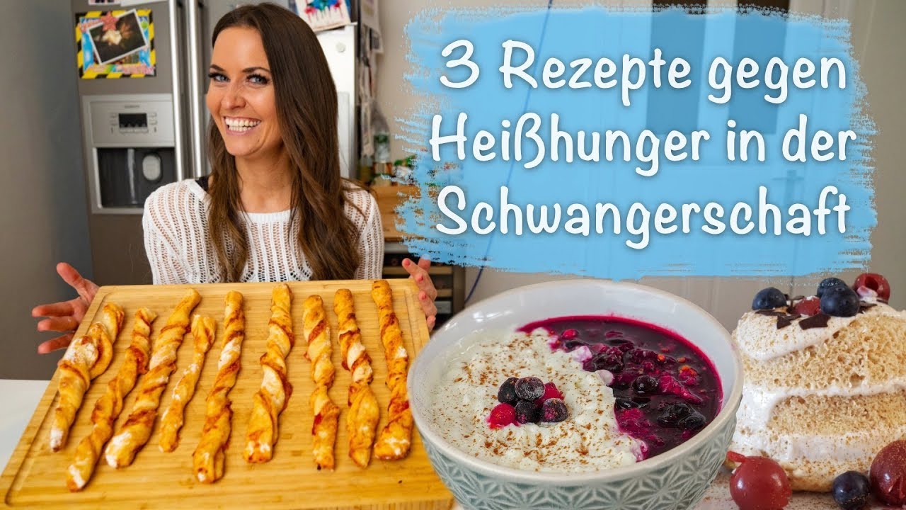 3 Anti-Heißhunger Rezepte für die Schwangerschaft @IQs Kitchen