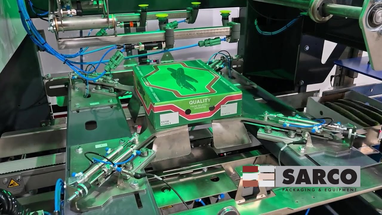Sarco Packaging Dekselmachine - Komkommers