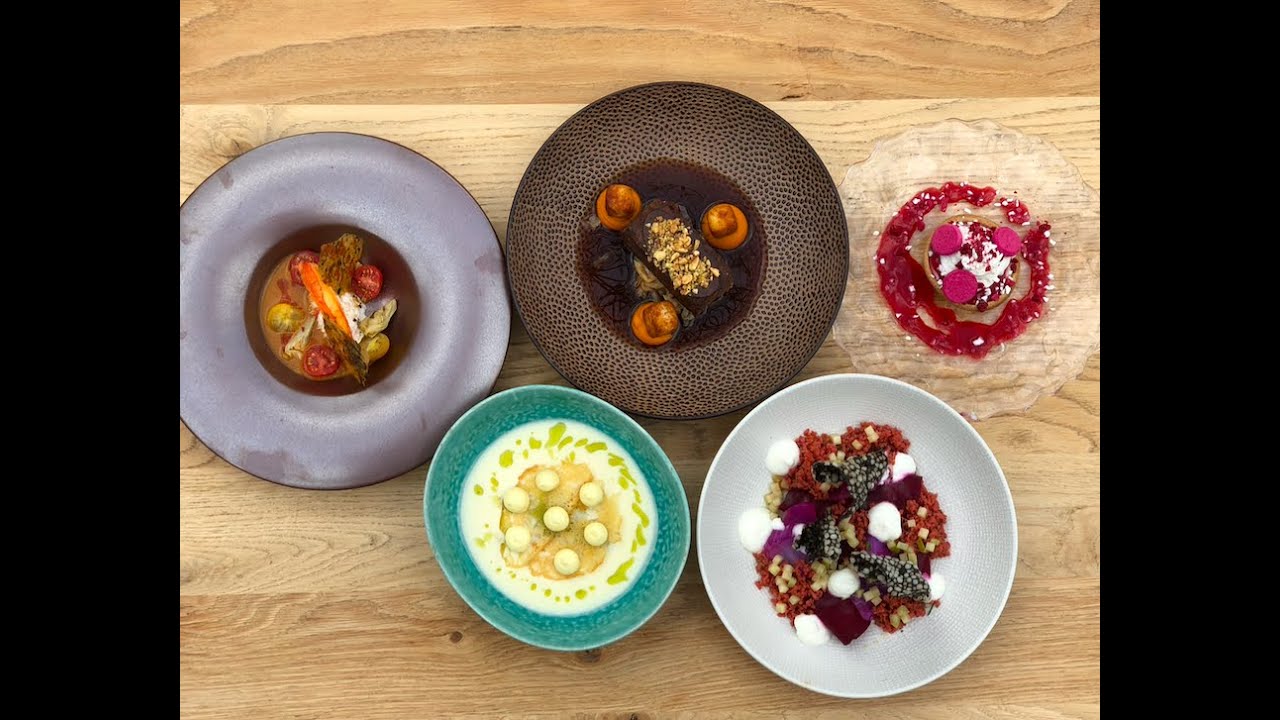 5 gangen menu Vis & Vlees