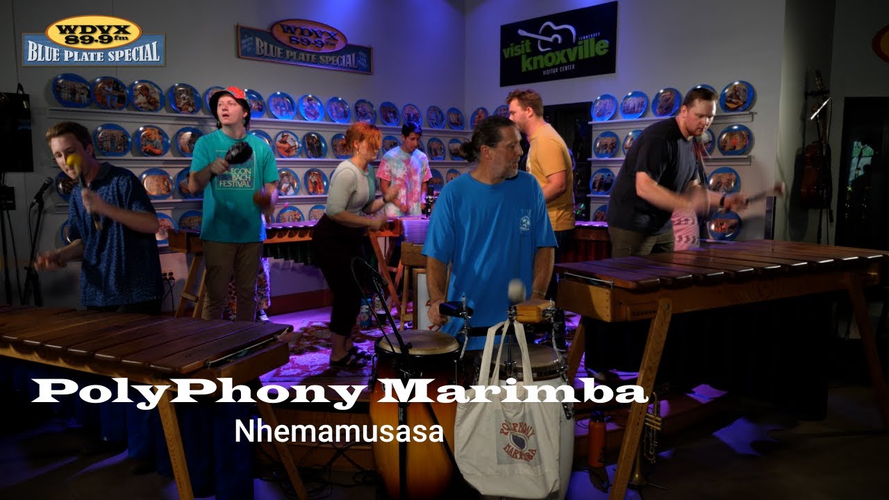 PolyPhony Marimba - Nhemamusasa (Live on The WDVX Blue Plate Special)