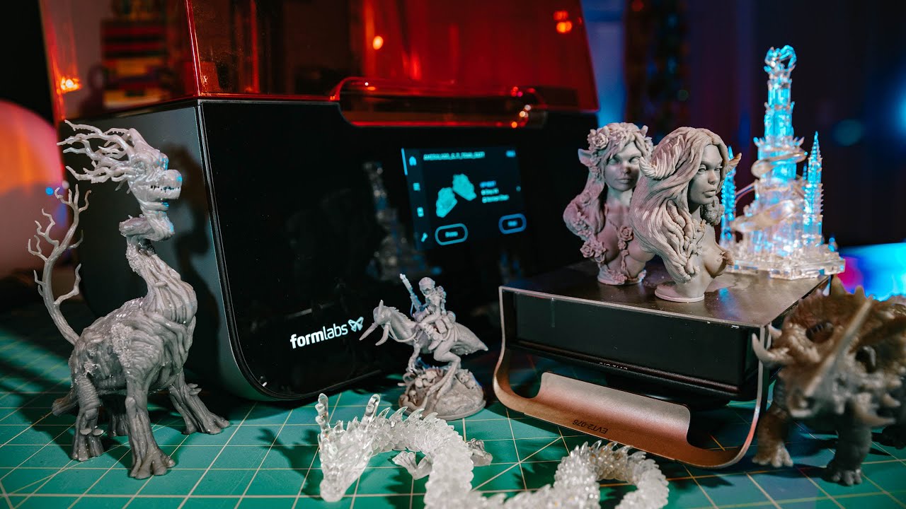 New Form 3+ SLA Resin 3D Printer Review!