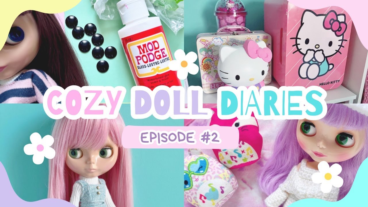 Cozy Doll Diaries: My First Aliexpress Haul, Changing My Doll’s Wig and Eyes & Blythe Display Fail