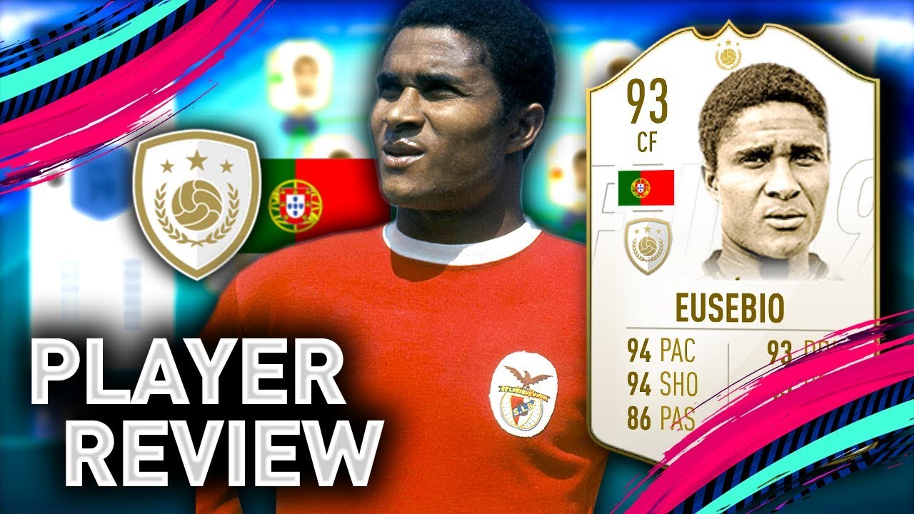 FIFA 19 PRIME EUSEBIO PLAYER REVIEW | 93 EUSEBIO | FIFA 19 ULTIMATE TEAM