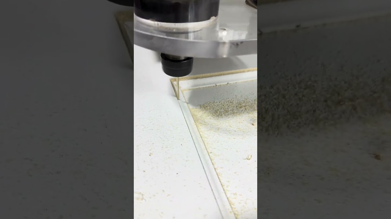 CNC Door Panel Modification: Adding Glass After Manufacturing #diy