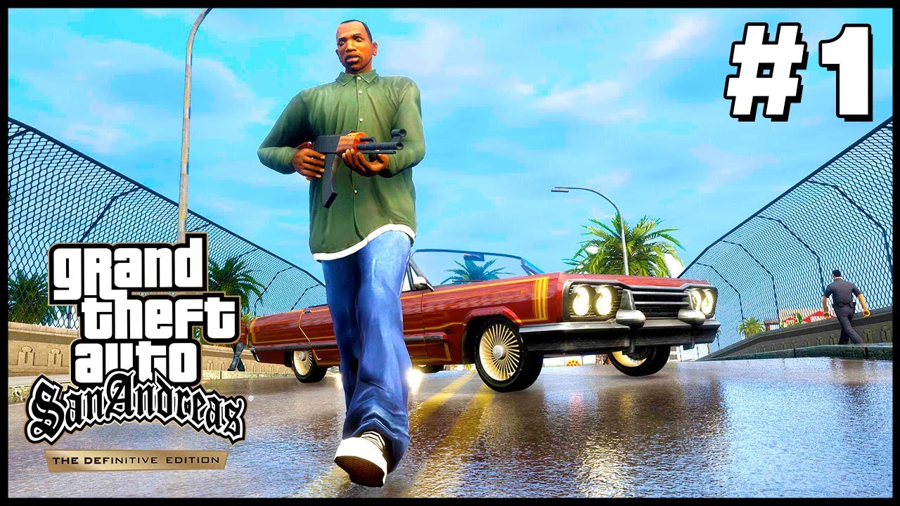 ВОЗВРАЩЕНИЕ НА ГРУВ СТРИТ!! - GTA San Andreas: Definitive Edition Прохождение на 100% (Часть 1)