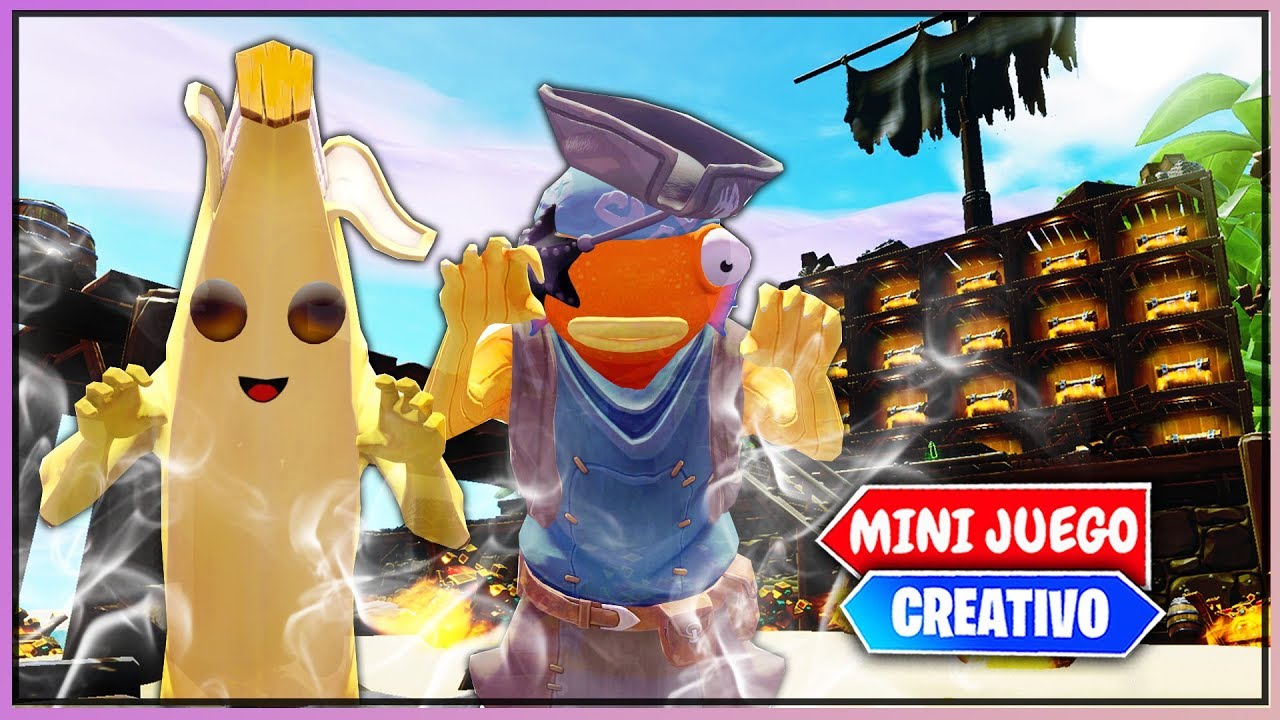 PARED DEL *LOOT FANTASMA* BARCO PIRATA (FORTNITE MINIJUEGOS)