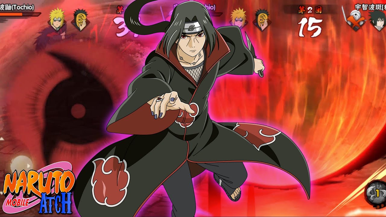Naruto Mobile - สอนเล่น Itachi Uchiha Akatsuki ตัวละครเก่าแต่เก๋าที่ทุกคนต้องมี วิดีโอนี้ละเอียดมาก!