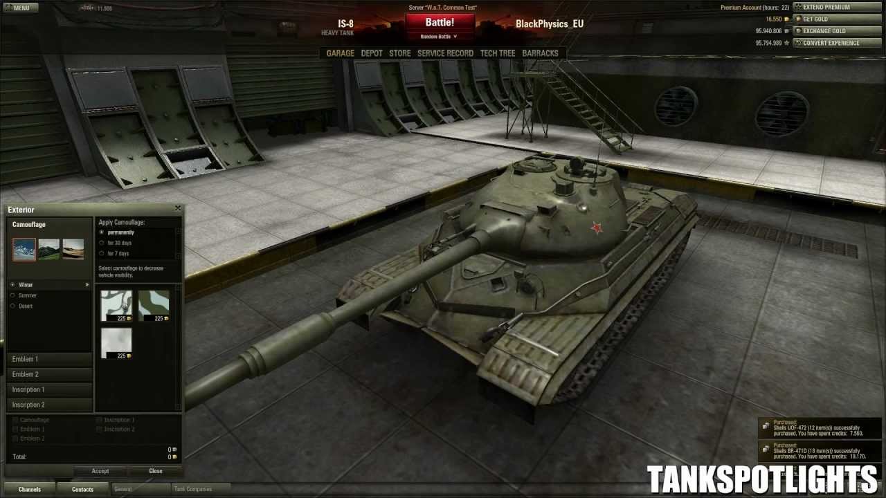 World of Tanks - IS-8