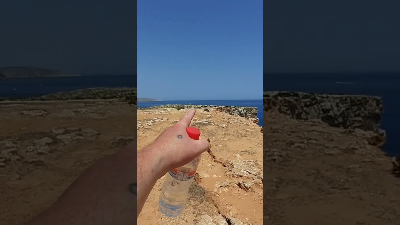 Dangerous Cliffs at Ahrax tal-Madonna Mellieha Malta