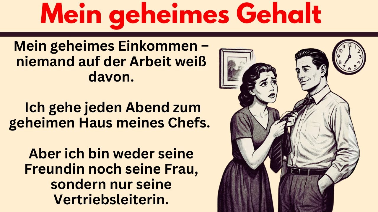 #110 | Mein geheimes Gehalt – Deutsch lernen mit wahre Geschichte