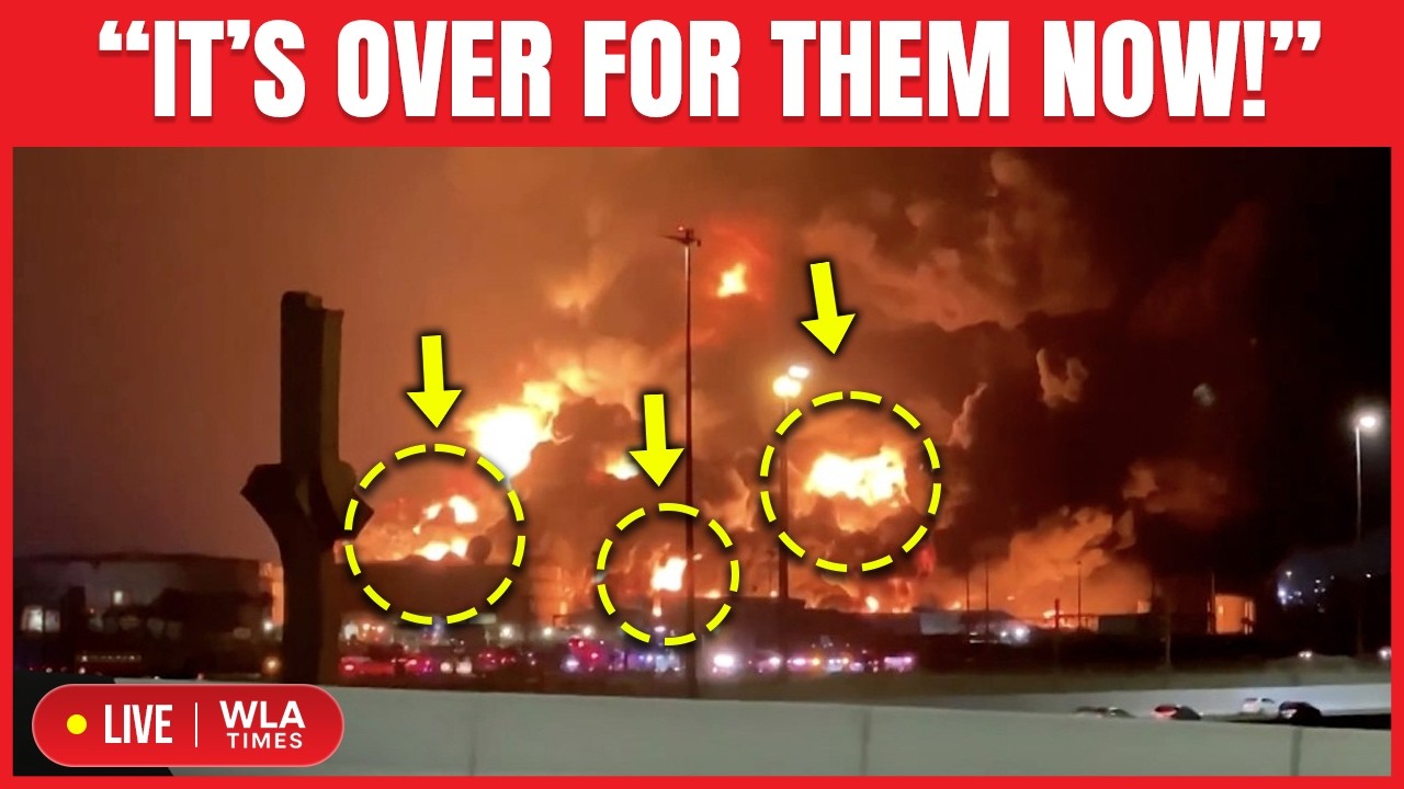 LIVE ON CAM: Iran BOMBS Saudi Oil, World&rsquo;s Biggest Gas Hub; Gulf BURNS After Iran's Gas Fields HIT?