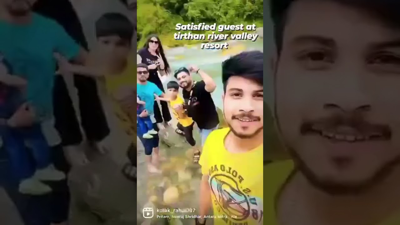 TIRTHAN VALLEY RIVER VIEW RESORT KULLU IN BANJAR HIMACHAL