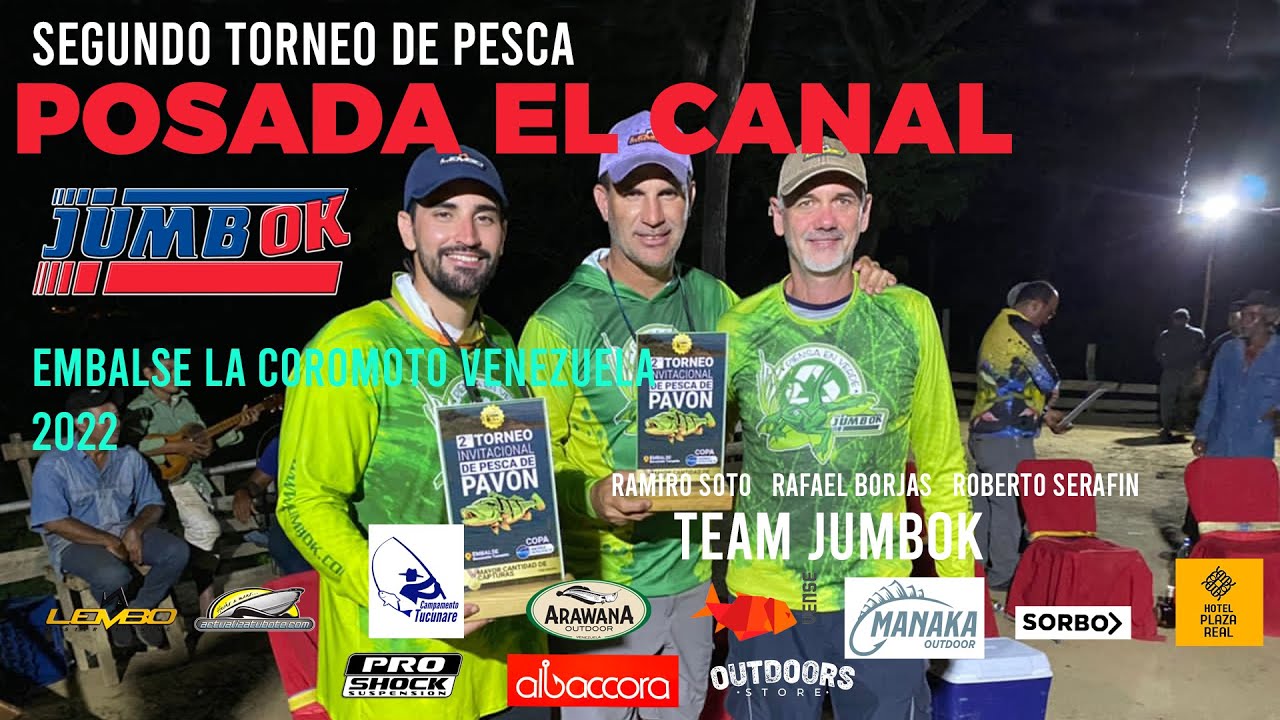 Segundo torneo de pesca POSADA EL CANAL, embalse La Coromoto Venezuela