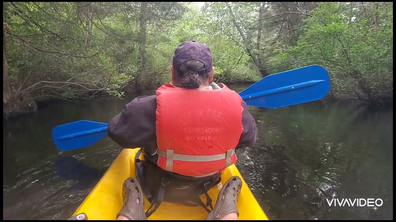Extreme Kayaking Down the Cedar Creek, Bayville NJ