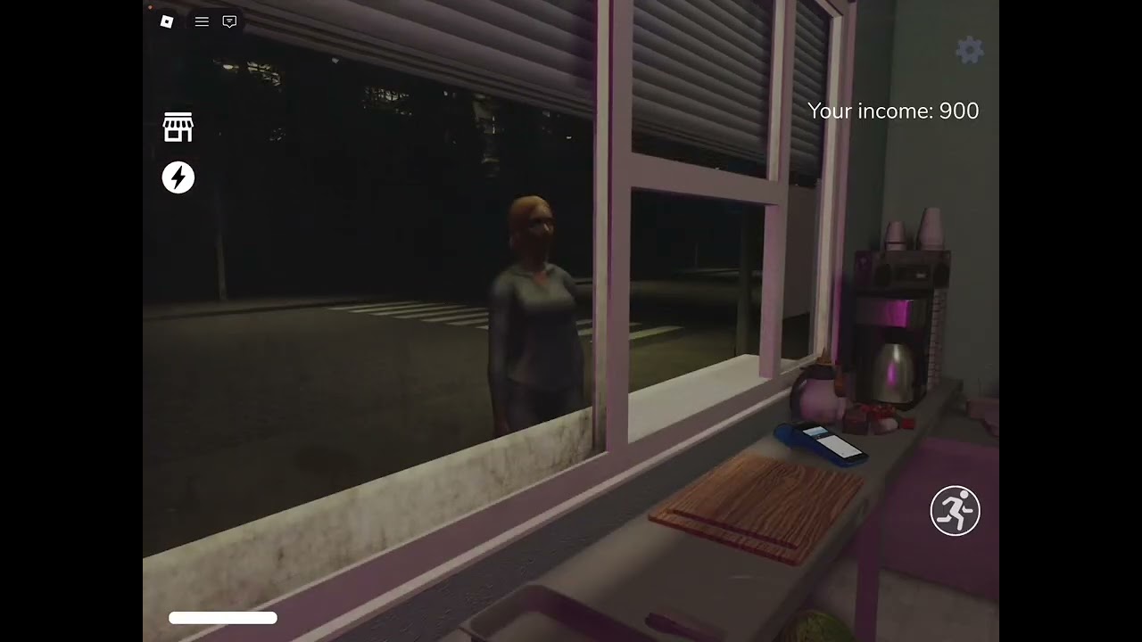 أسوأ شفت شاورما 🌯 في حياتي | #gameplay #games #gaming #scary #horror #roblox 