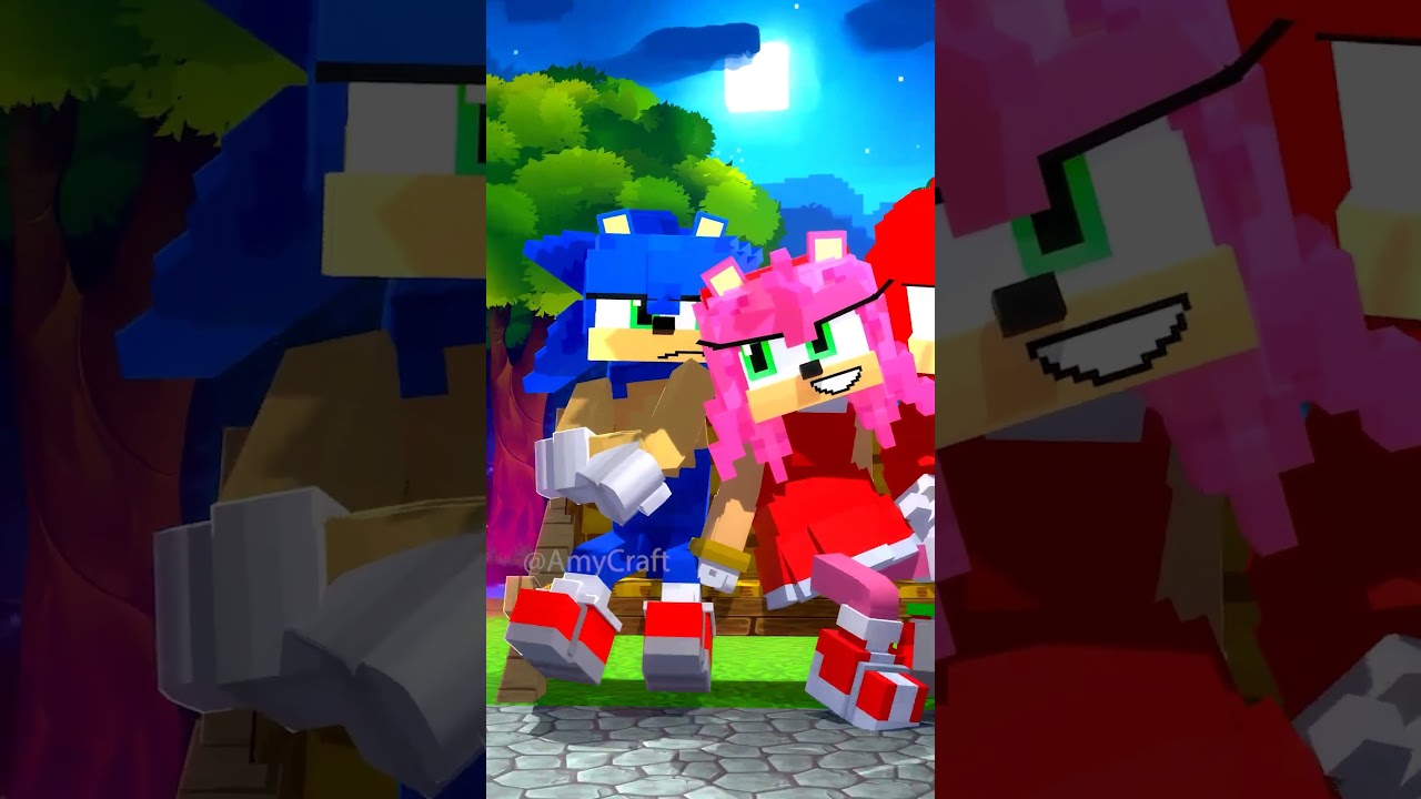 Sonic LOVE Amy?! ! Sonic the Hedgehog Animation