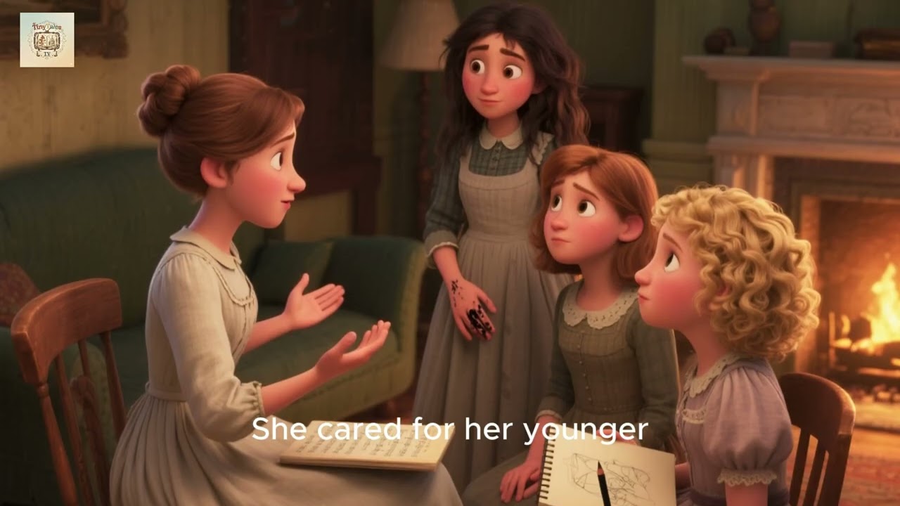Little Women &ndash; The Story of the March Sisters | Calm Story for Kids